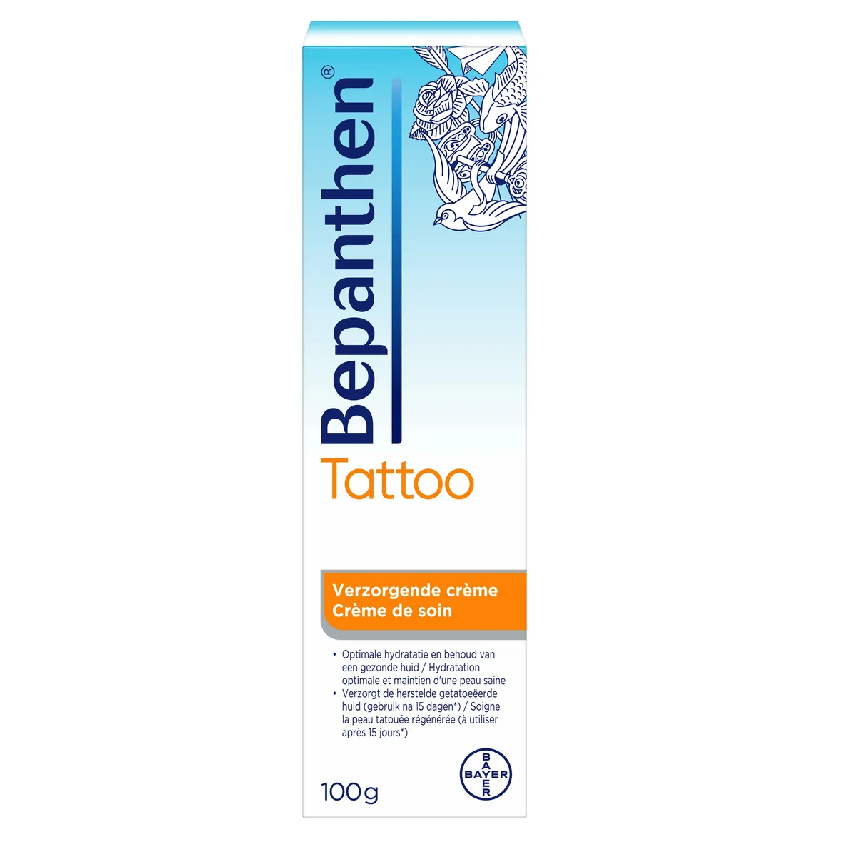 Bepanthen Tattoo Crème de Soin 100g