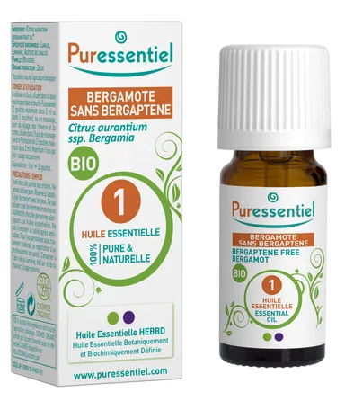 Puressentiel Huile Essentielle Bergamote Sans Bergaptene Bio 10ml