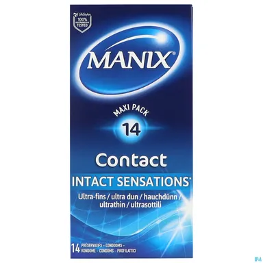 Manix Contact 14 préservatifs