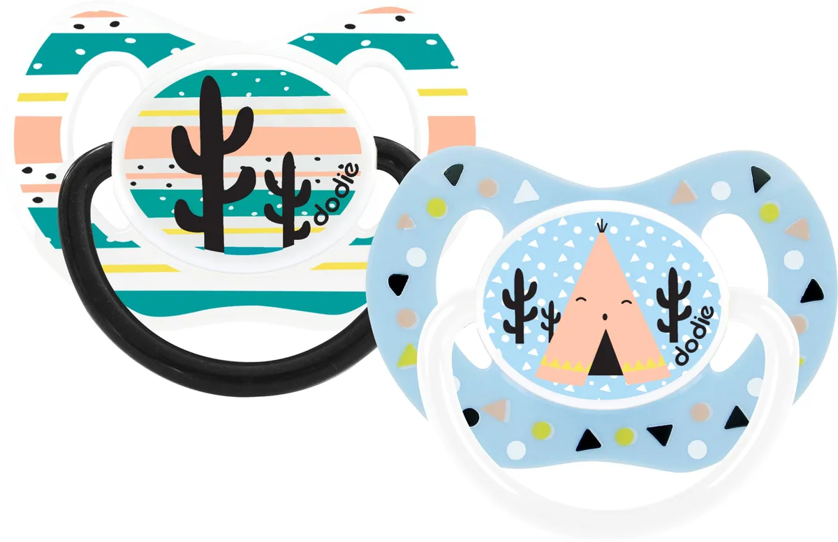 Dodie Sucettes Physiologiques Silicone Cactus +18m