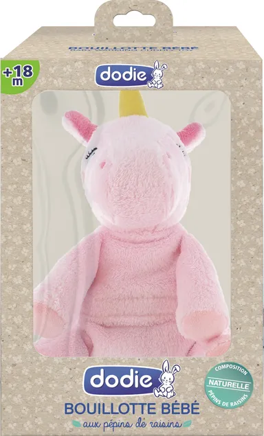 Dodie Bouillotte Graines Licorne +18M