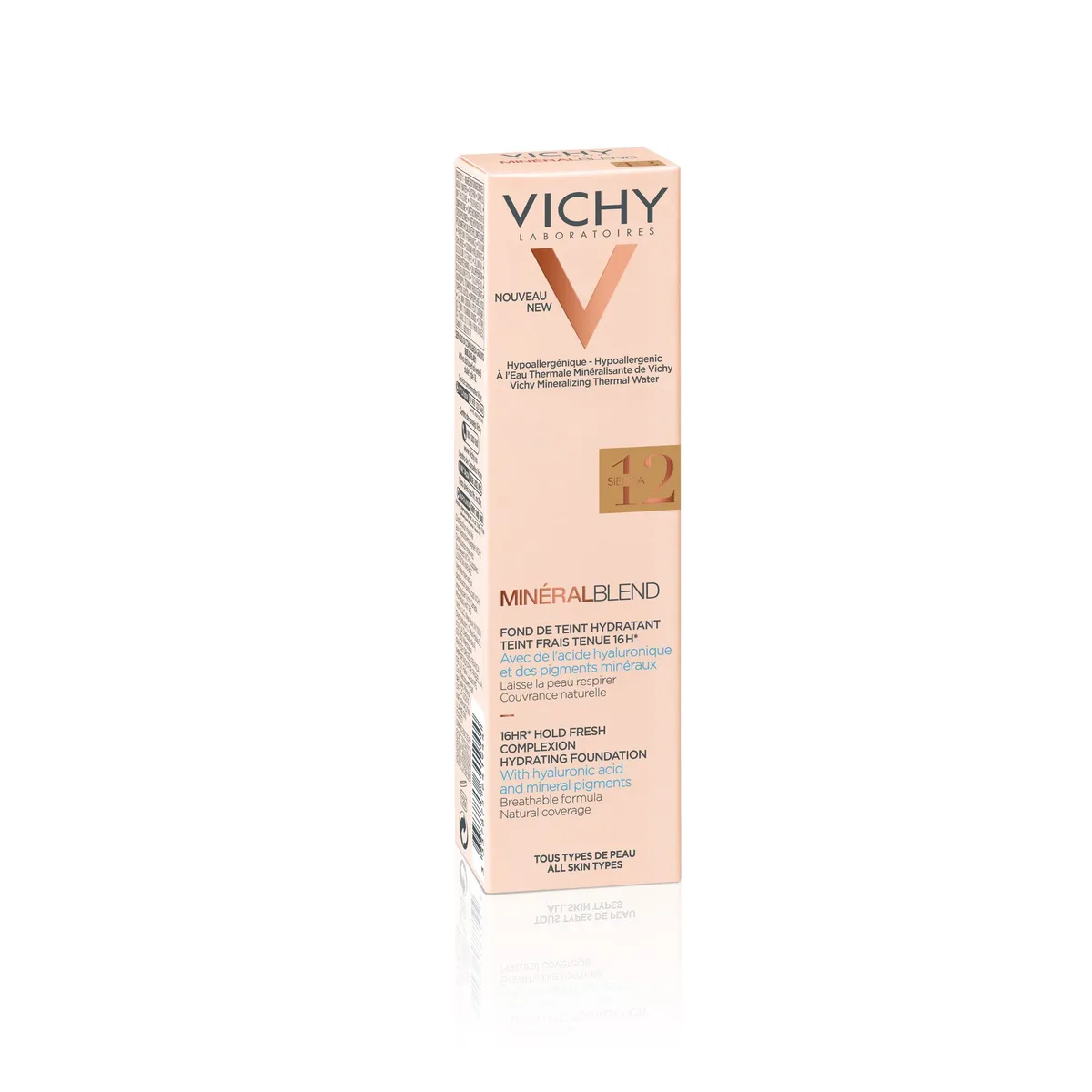 Vichy Minéralblend Fond De Teint Sienna 12 30ml