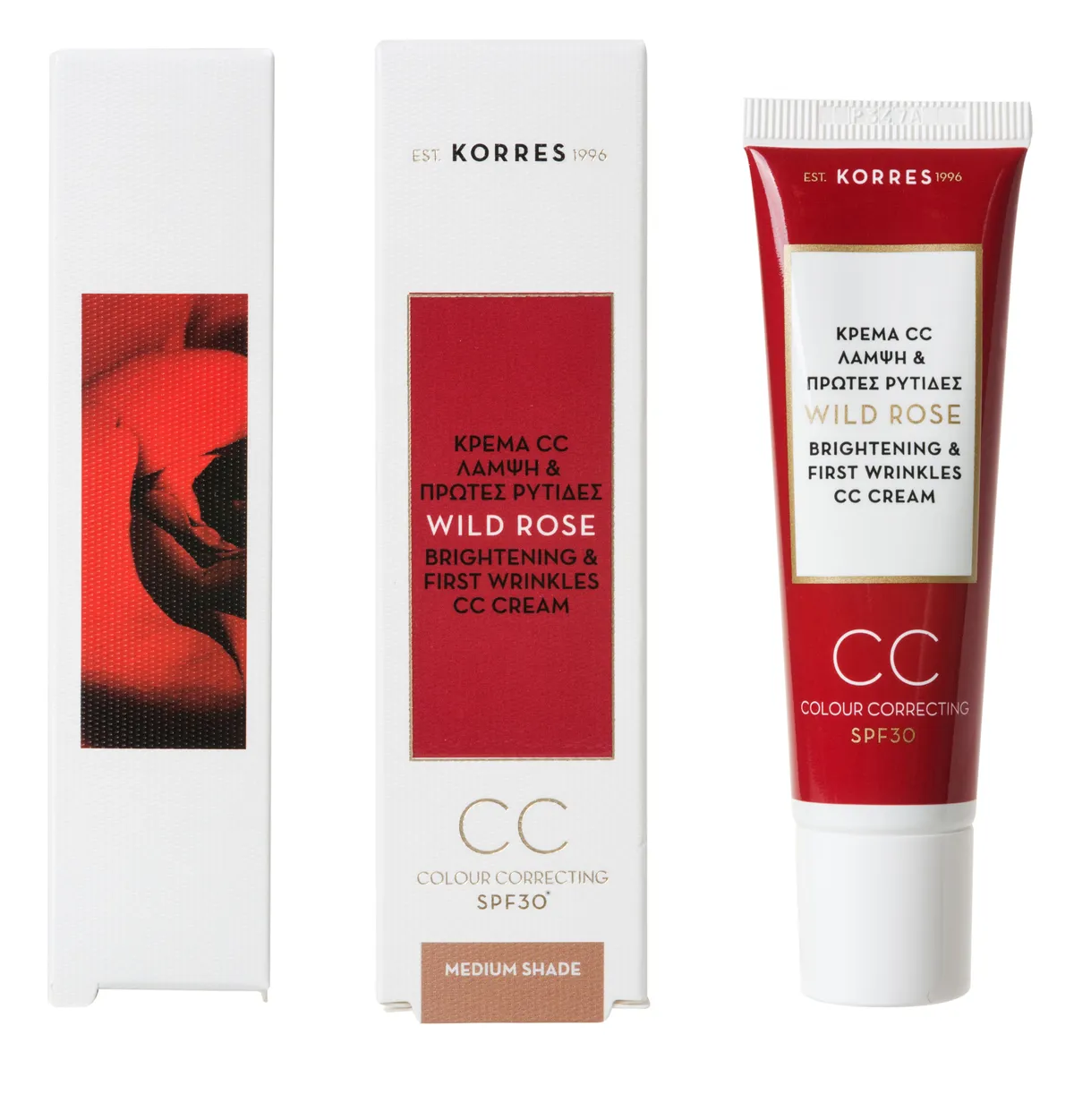 Korres CC Crème Rose Sauvage Medium 30ml