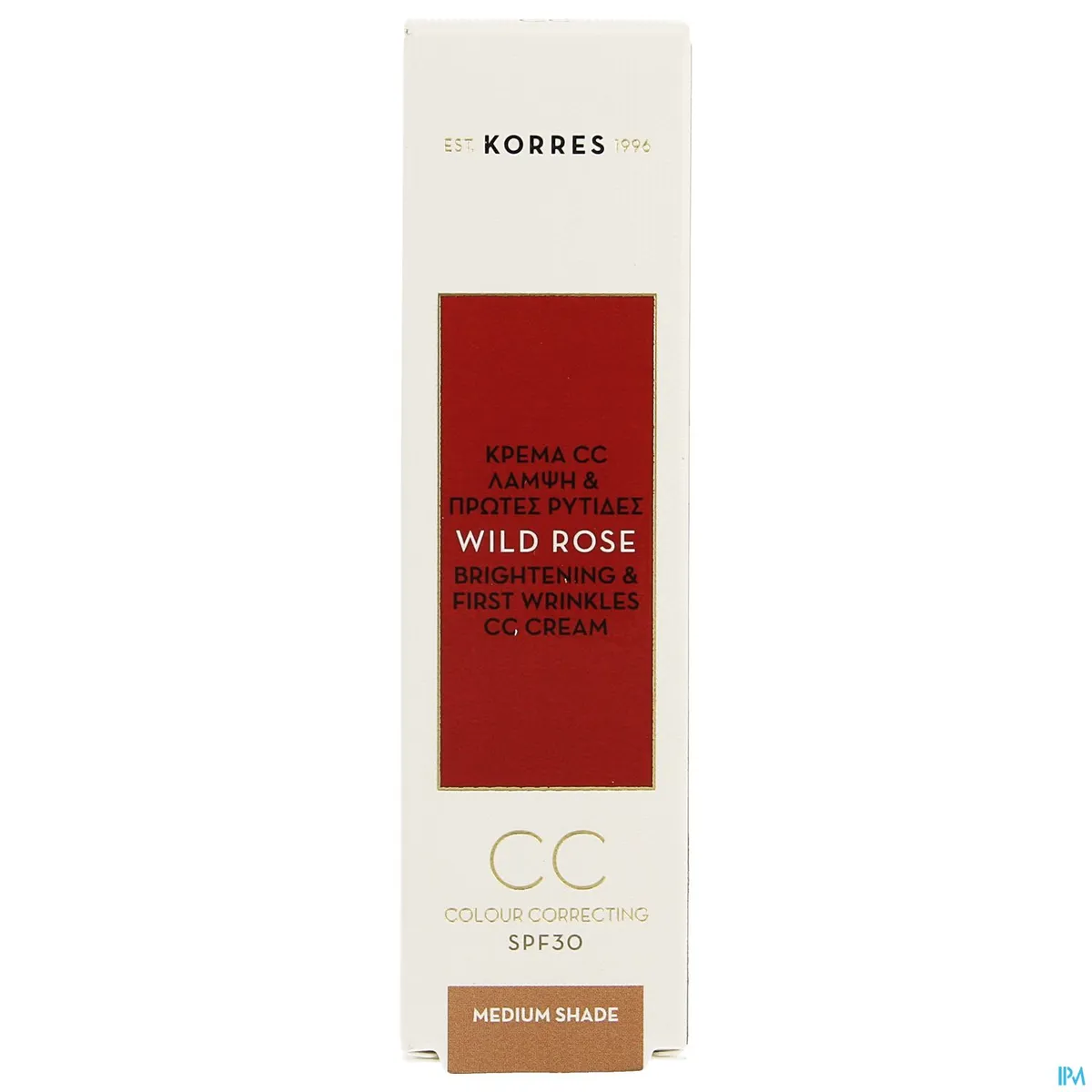 Korres CC Crème Wild Rose Medium 30 ml