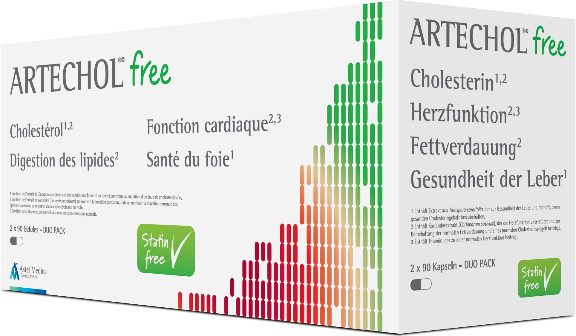 Artechol Free 180 Gélules - Foie | Parapharmacie en ligne - Medi-Market