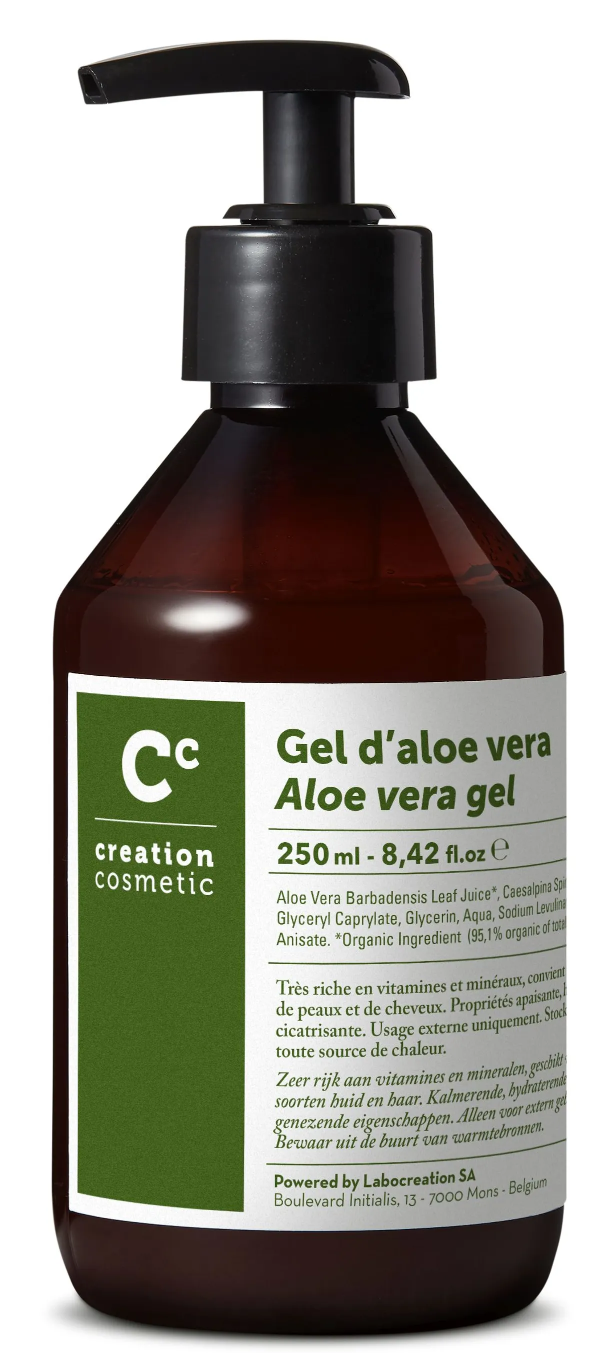 Creation Cosmetic Gel D'Aloe Vera 250ml