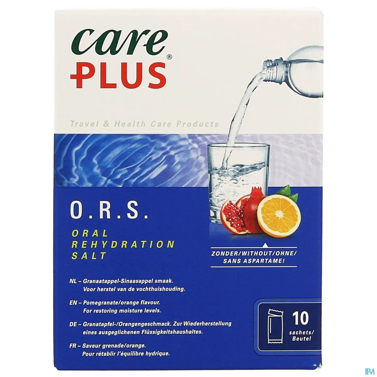 Care Plus Ors Pomegranate Orange Zakje 10x5,3g