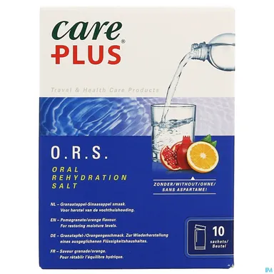 Care Plus Ors Pomegranate Orange Zakje 10x5,3g