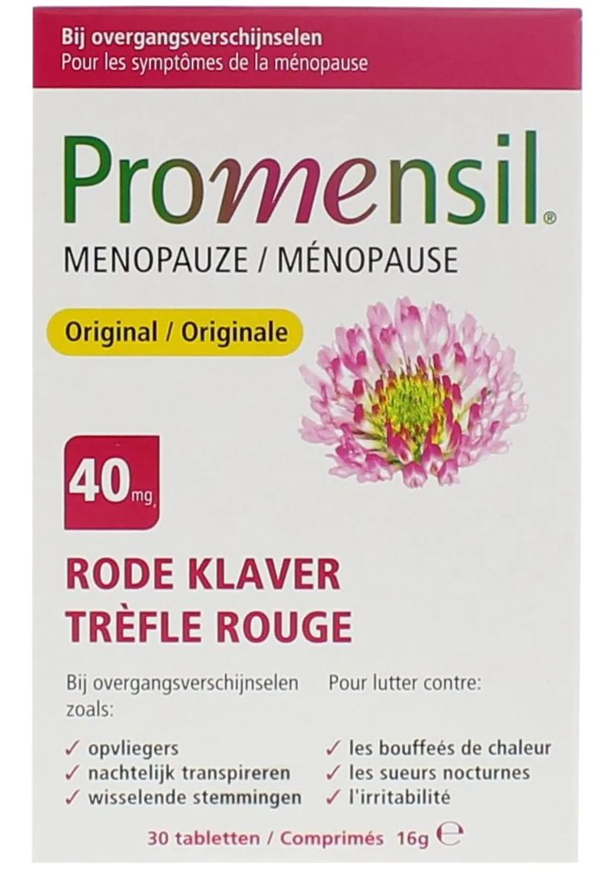 Promensil Originale Ménopause 30 Comprimés