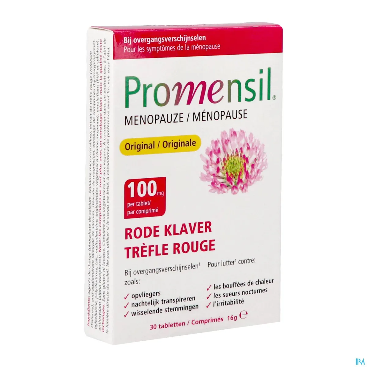 Promensil Original Menopauze 30 Tabletten