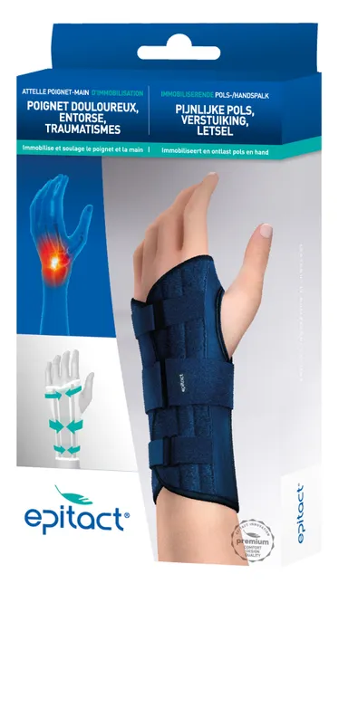 Epitact Attelle Poignet Main Immobilis. Droit S
