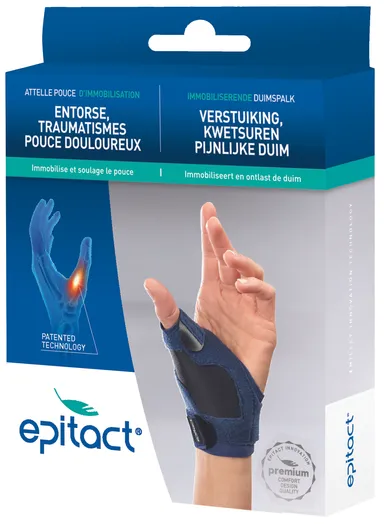 Epitact Attelle Pouce Immobilisation Droite S
