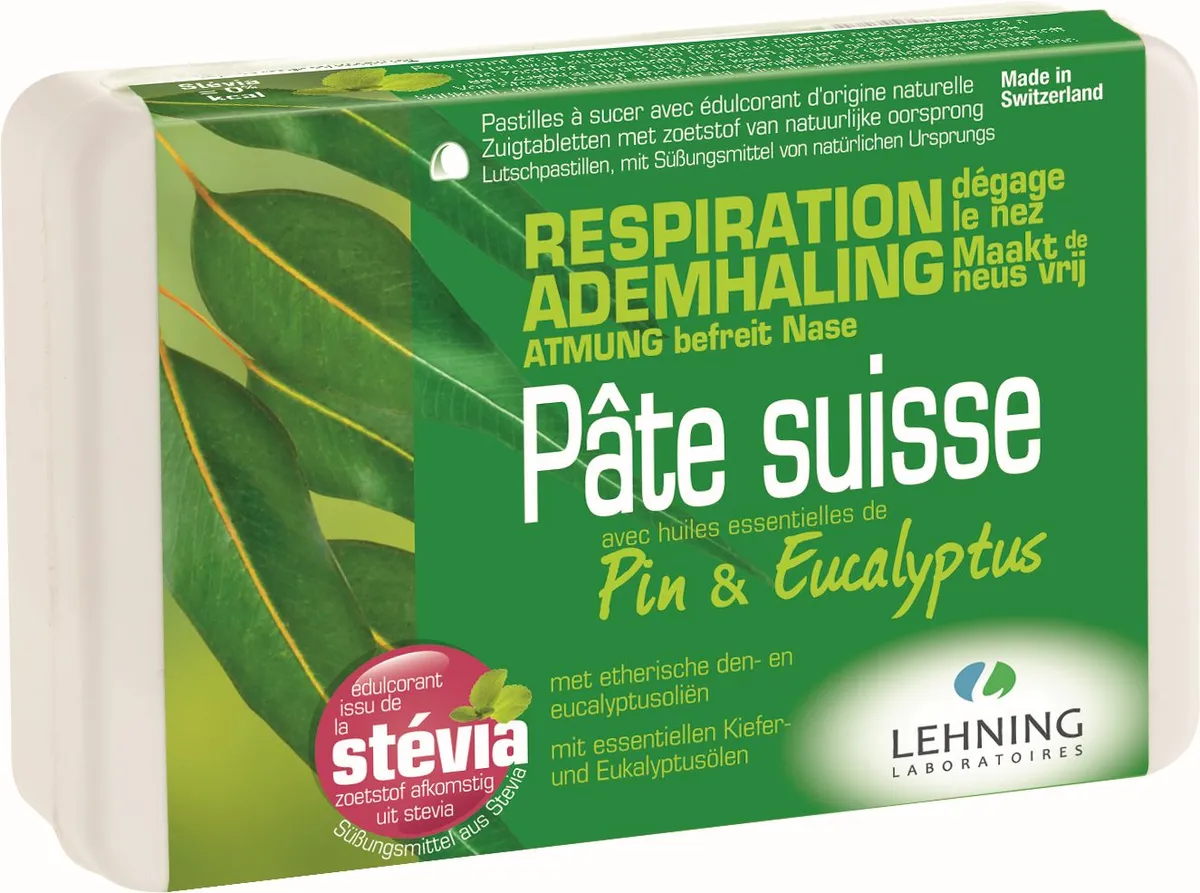 Pâte Suisse Pin Eucalyptus 50g
