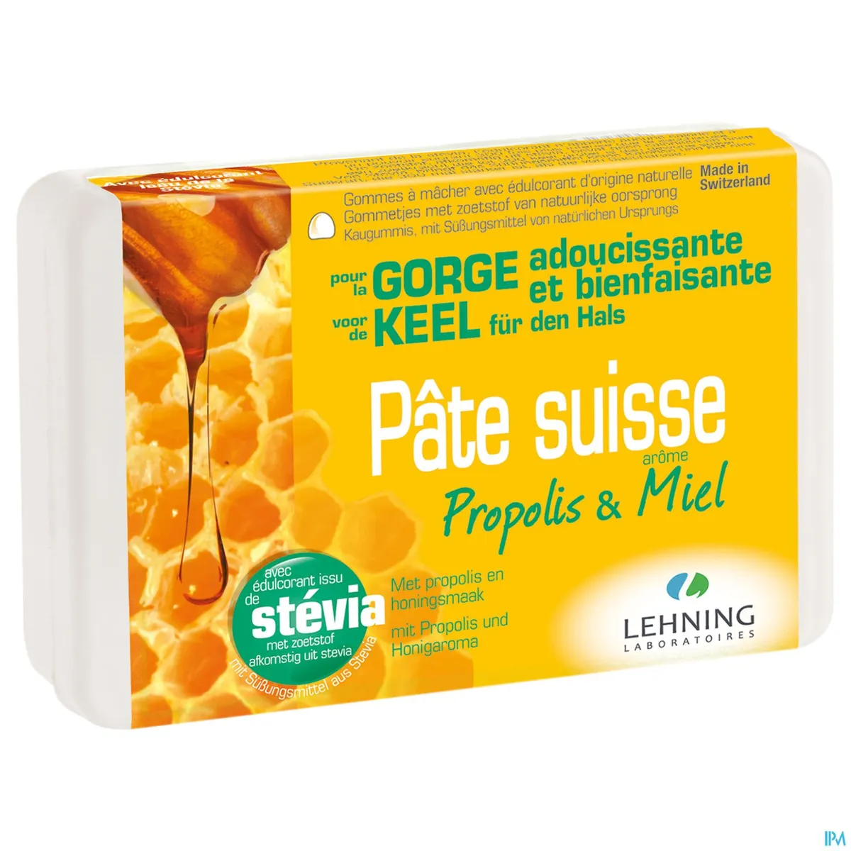 Pâte Suisse Propolis Honing 50g