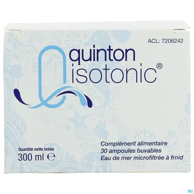 Quinton Isotonic Amp 30x10ml
