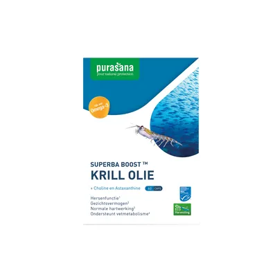 Purasana Krillolie 60 capsules