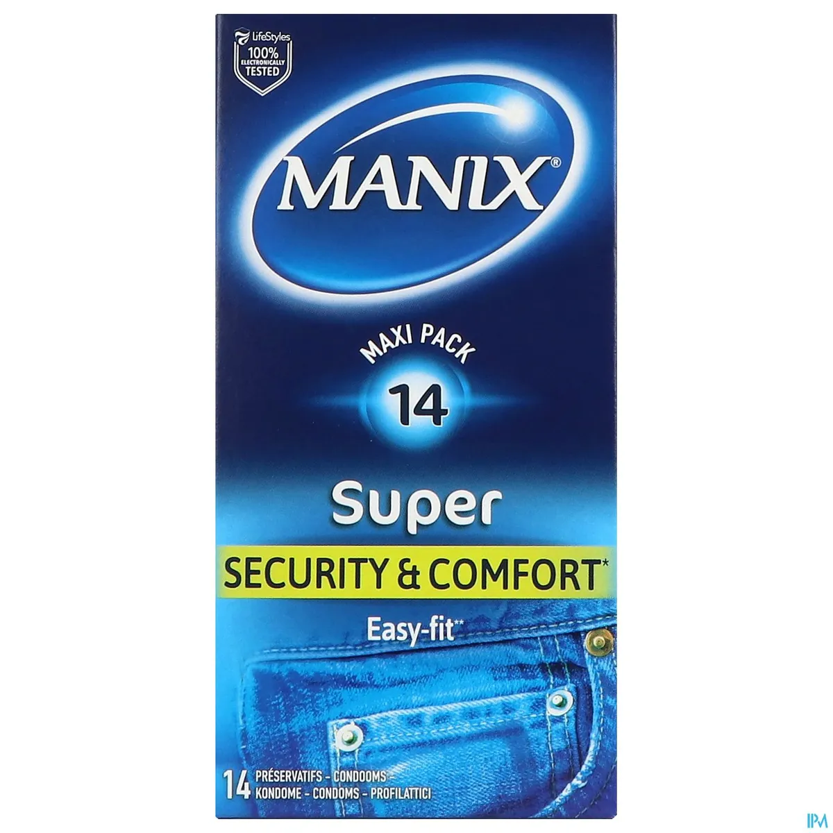 Manix Super 14 Préservatifs