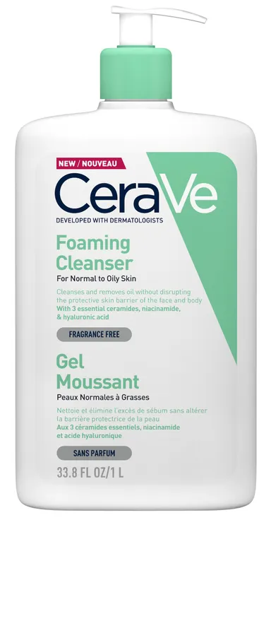 CeraVe Gel Moussant Nettoyant 1L