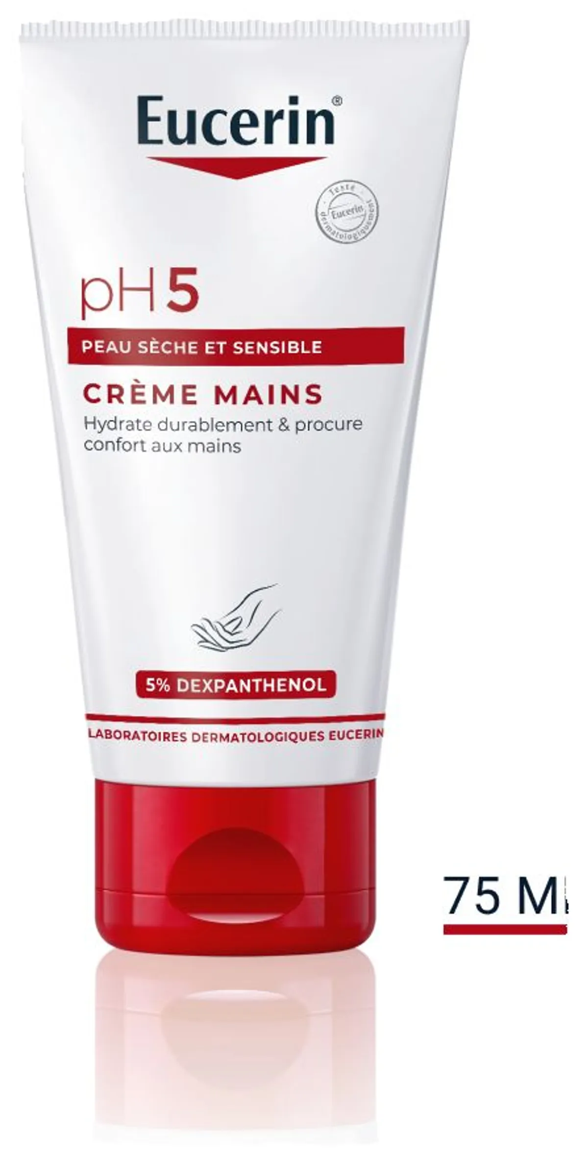 Eucerin pH5 Crème Mains Peau Sèche et Sensible 75ml