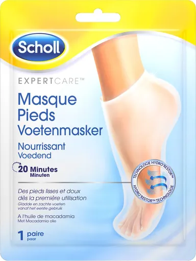 Scholl Masque Pieds Nourissant 1 Paire