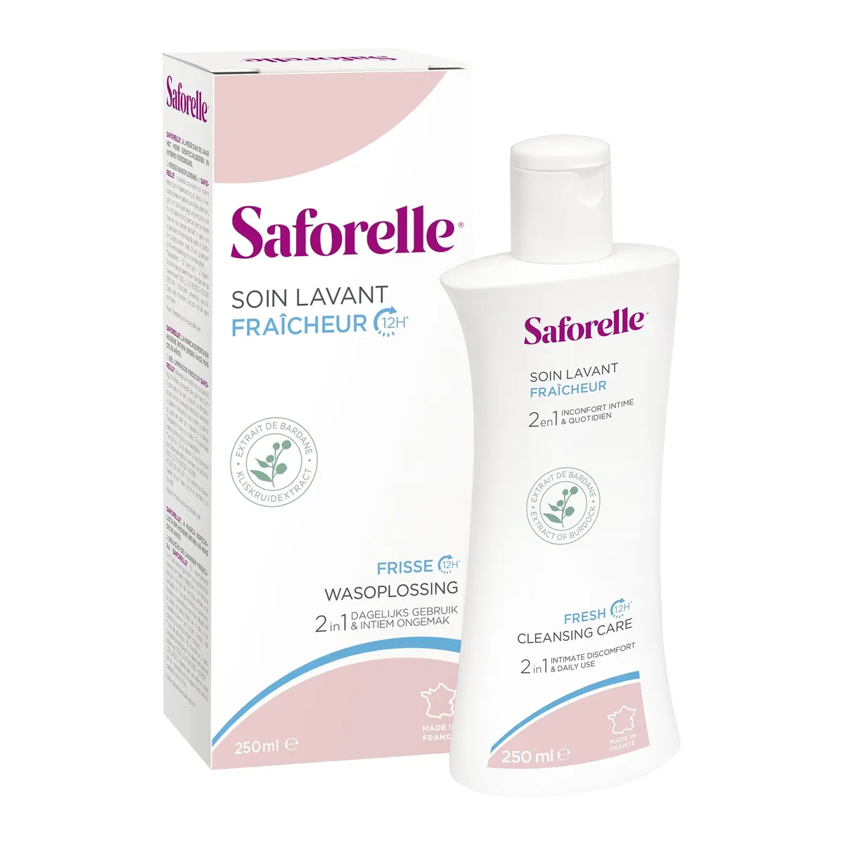 Saforelle Soin Lavant Fraicheur Fl 250ml