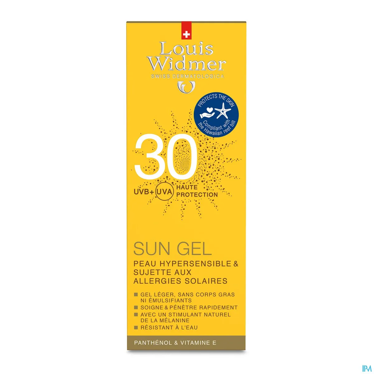 Widmer Sun Gel SPF30 Met Parfum 100ml