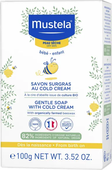 Mustela Overvette Zeep Cold Cream 100 g