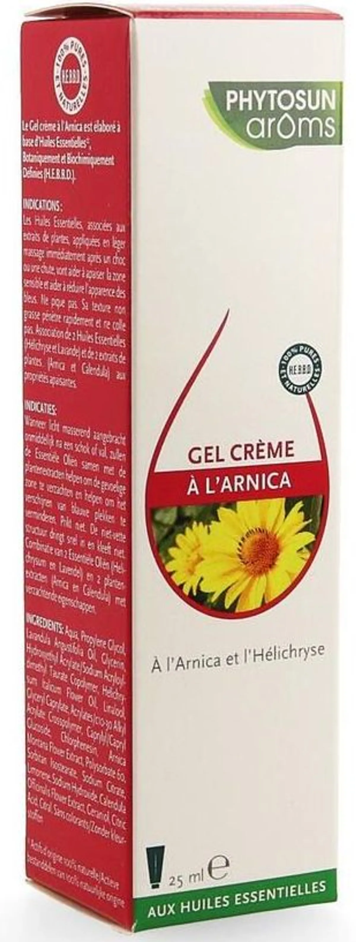 Phytosun Arôms Gel Crème à l'Arnica 25 ml