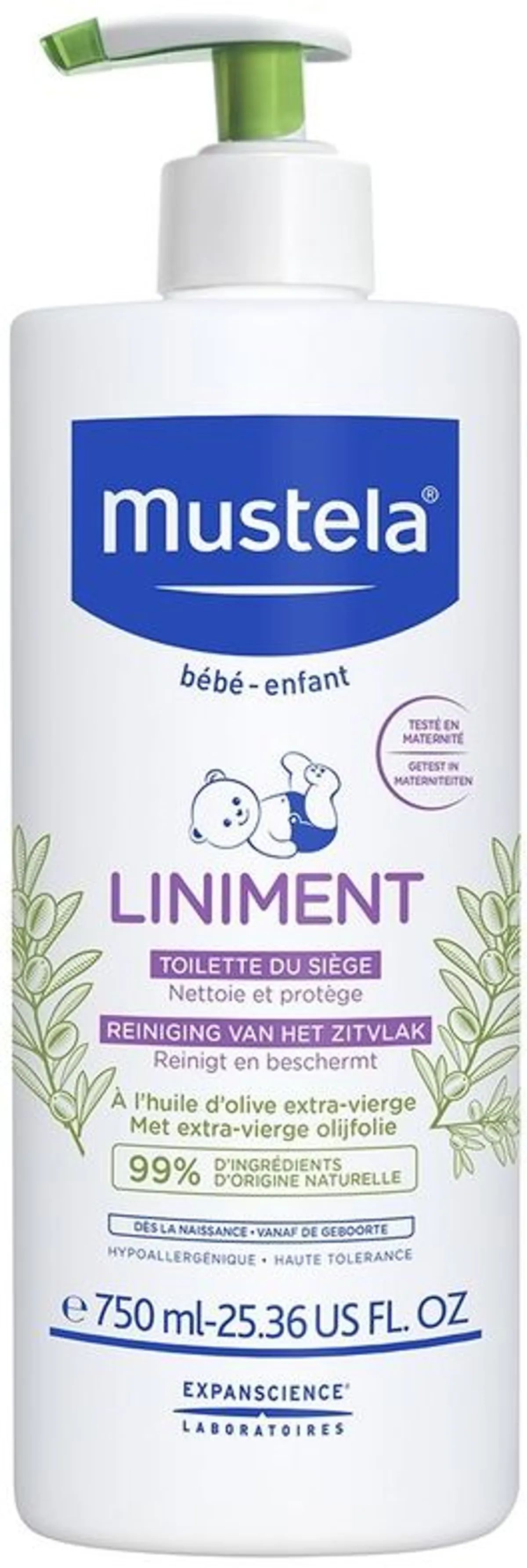 Mustela Baby Zalf 750ml