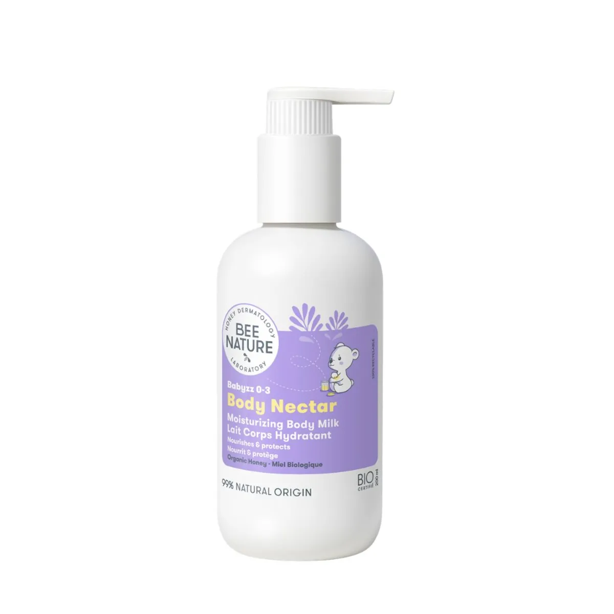 Babyzz Lait Corps Hydratant 200ml - Body Nectar