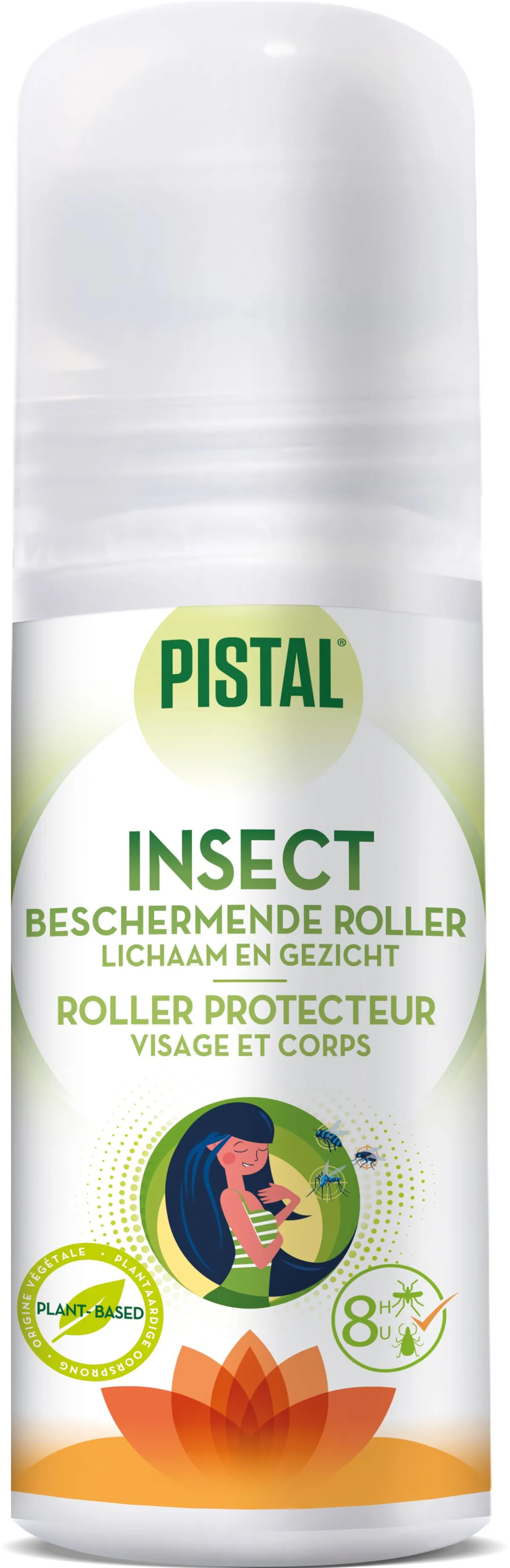 Pistal Plantaardige Insectenroller 50 ml