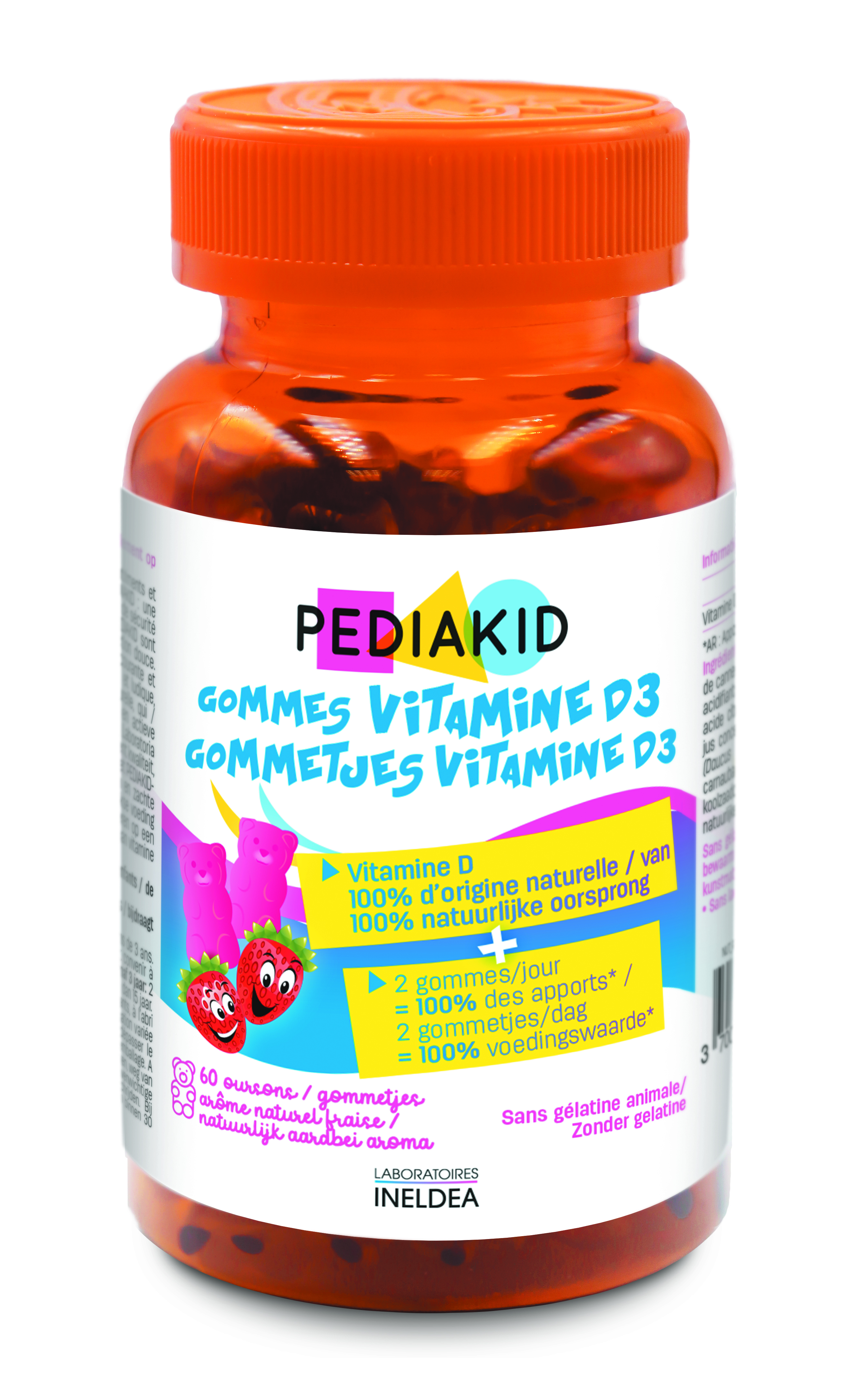 Pediakid Vitamines D3 Gommen 68 - Pediakid
