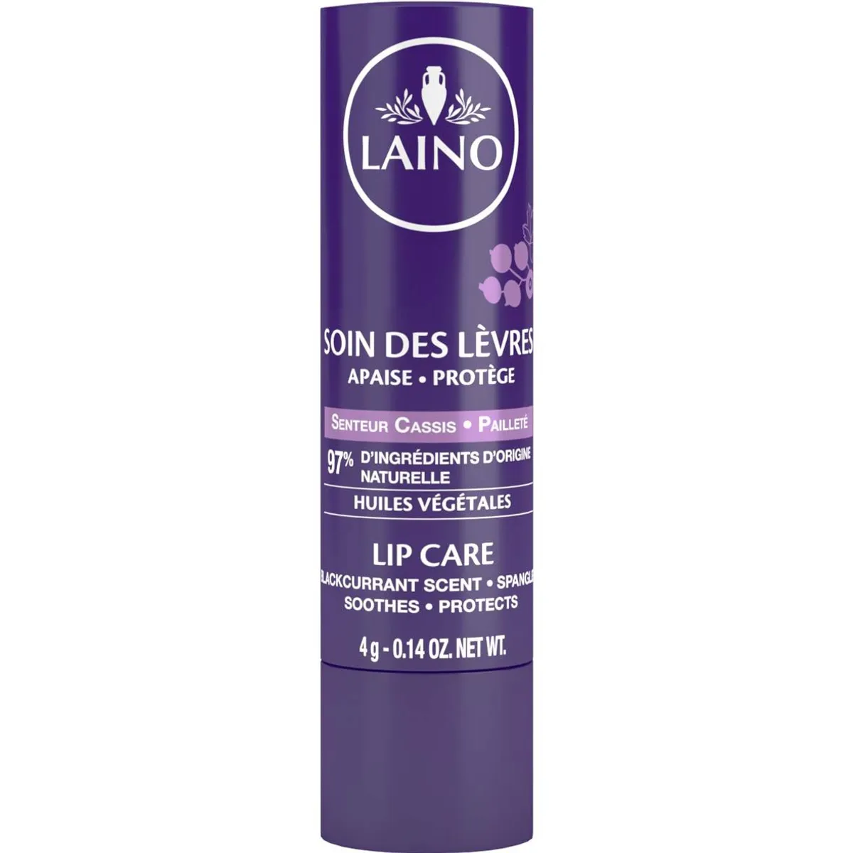 Laino Soin Lèvres Cassis 4gr