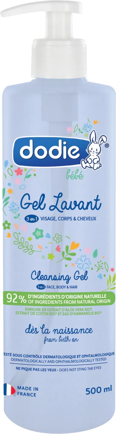 Dodie Reinigingsgel 3-in-1 500 ml