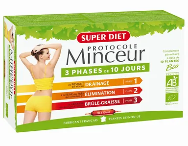 SuperDiet Protocole Minceur 3x10jours