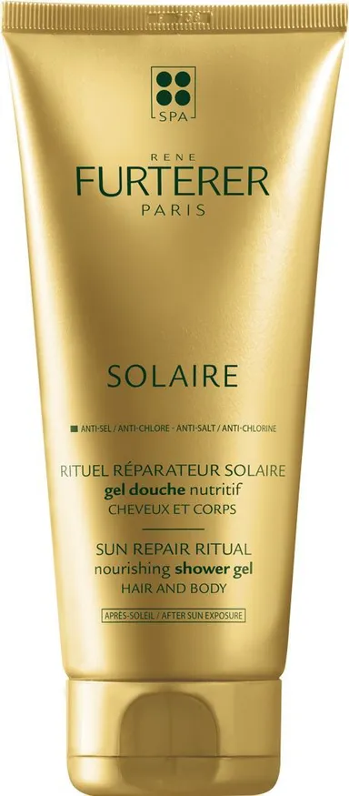 René Furterer Solaire Gel Douche Nutritif Après-Soleil 200Ml