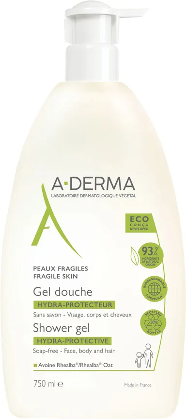 A-Derma Indispensables Gel Douche Hydra-Protecteur 750Ml