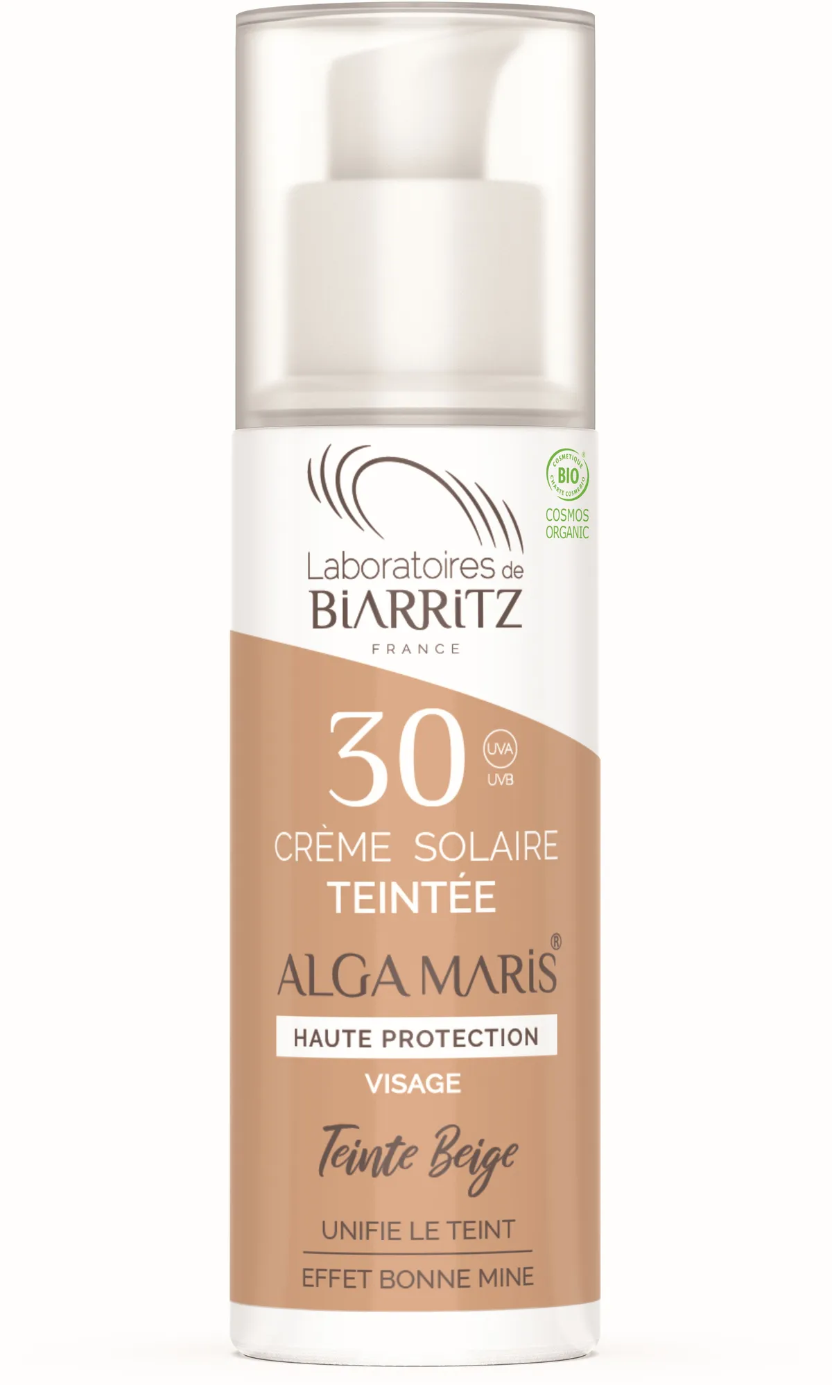 Alga Maris Creme Solaire Visage Ip30 Clair 50ml