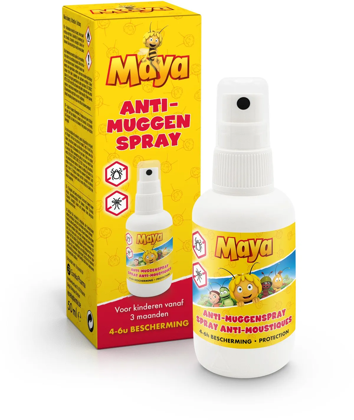 Studio 100 A/moustiques Mayaspray 50ml