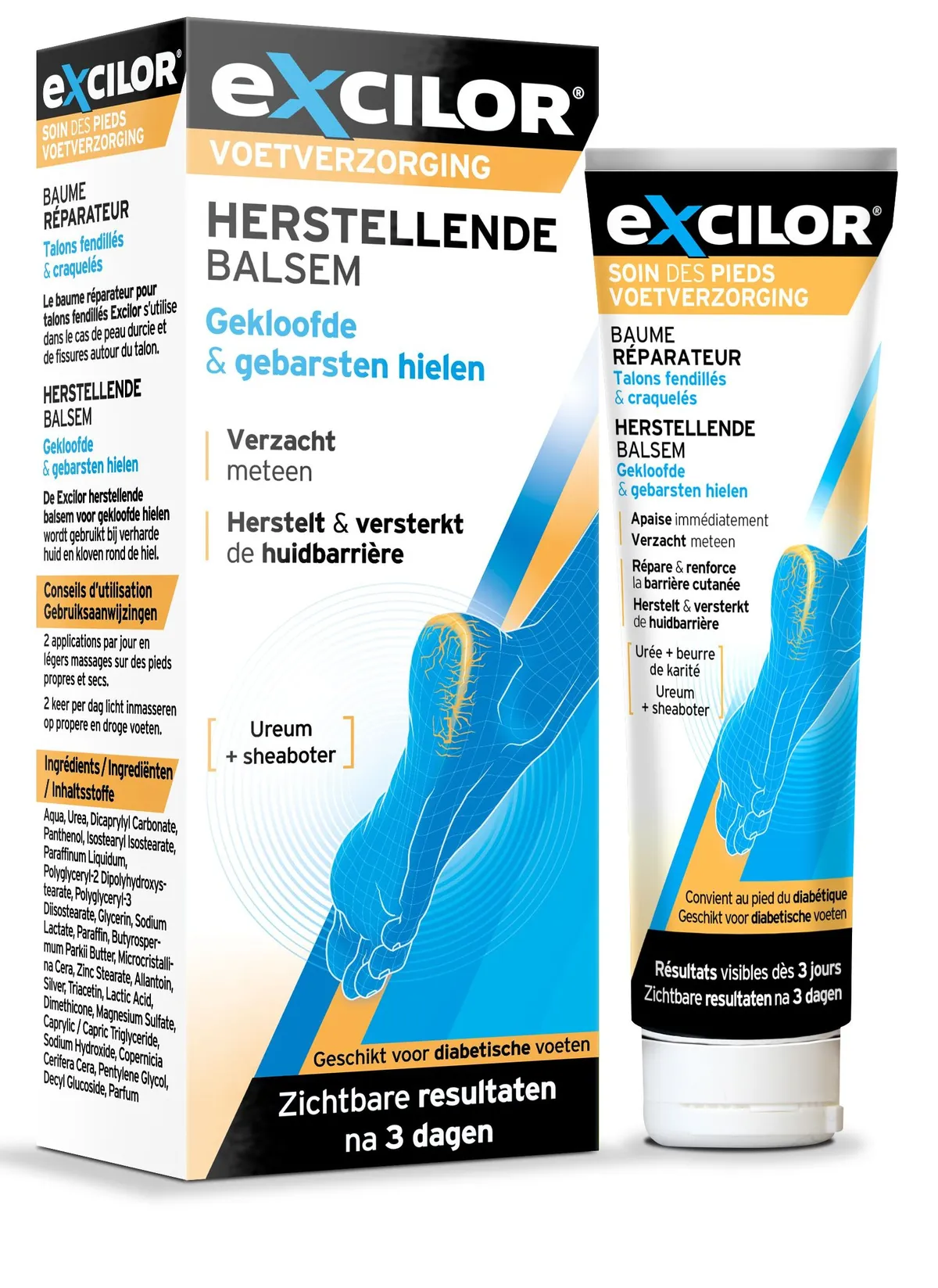 Excilor Voetverzorging Herstellende Balsem 50 ml