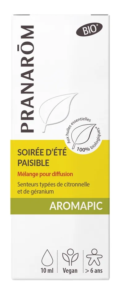 Aromapic Soirée Eté Mélange Huile Essentielle Diffuseur 10ml