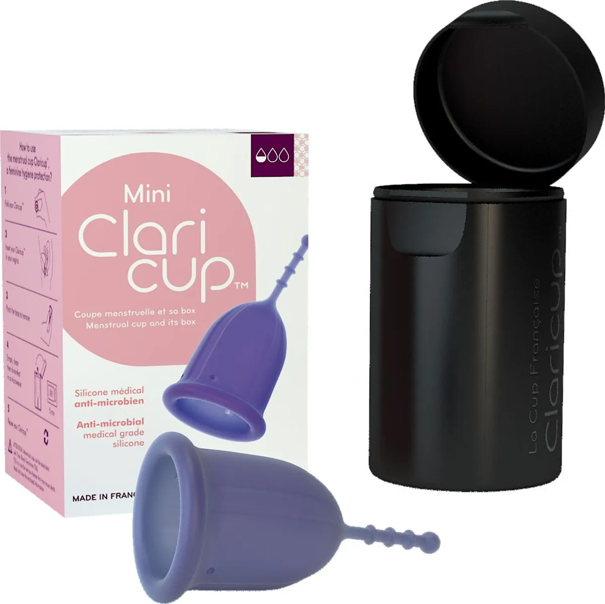 Claricup Menstruatiecup Maat 0
