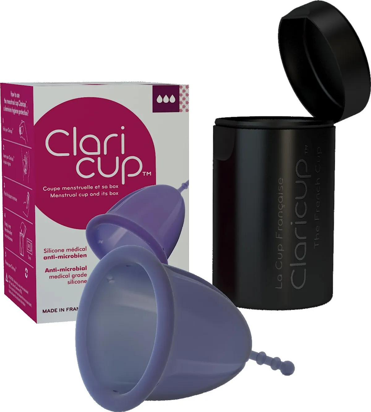 Claricup Coupelle Menstruelle Taille 3