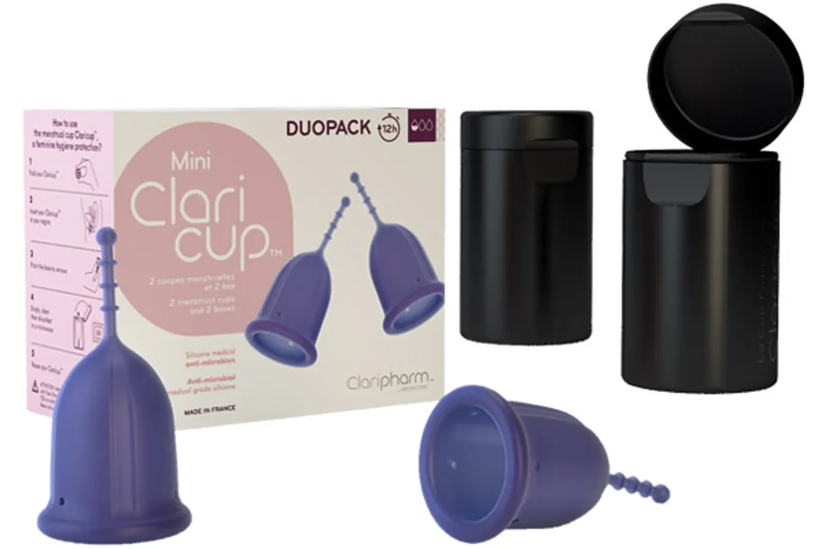 Claricup Coupelle Menstruelle Taille 0 Duo Pack
