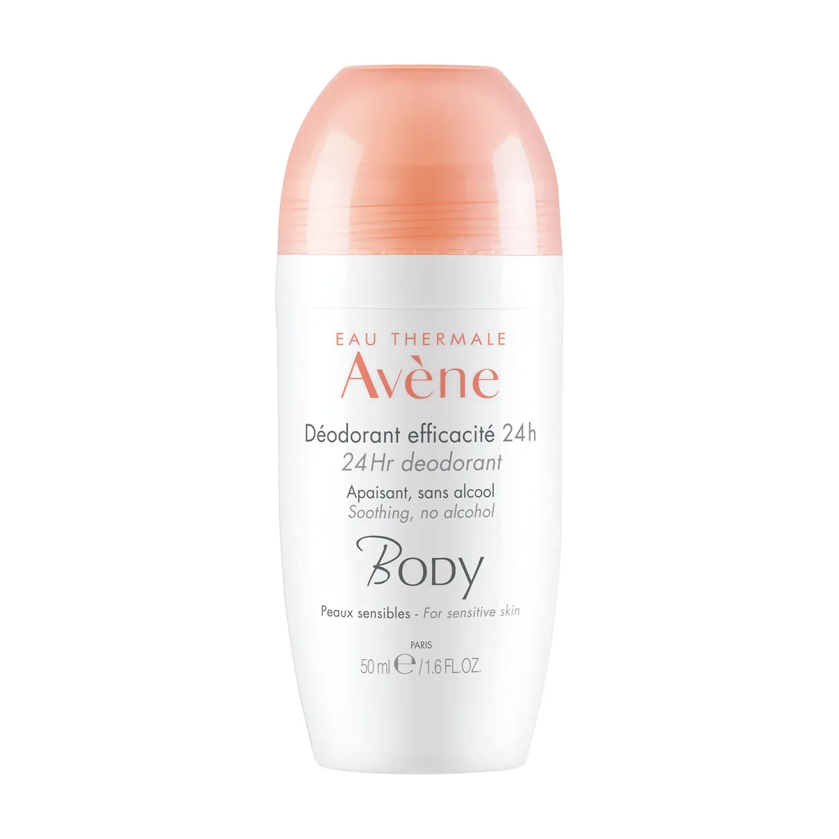 Avène Body Deodorant 24U Verzacht Zonder Alcohol 50Ml