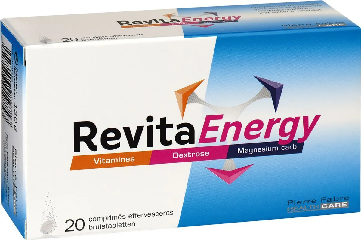 RevitaEnergy 2x10 Comprimés Effervescents