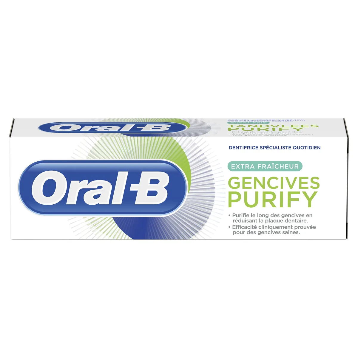 Oral B Dentifrice Purify Extra Fraicheur75ml