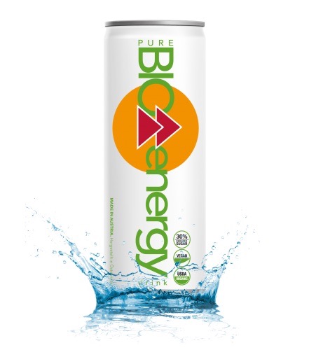Pure Bio Energy Drink Sans Gluten Vegan 330ml - Nutrition ...