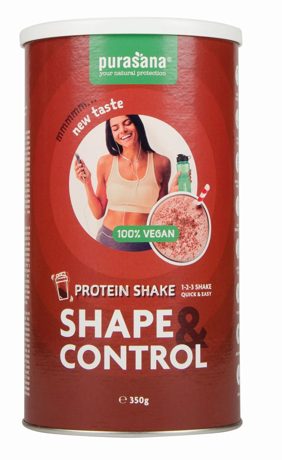 Purasana Shape & Control Chocolade 350 g