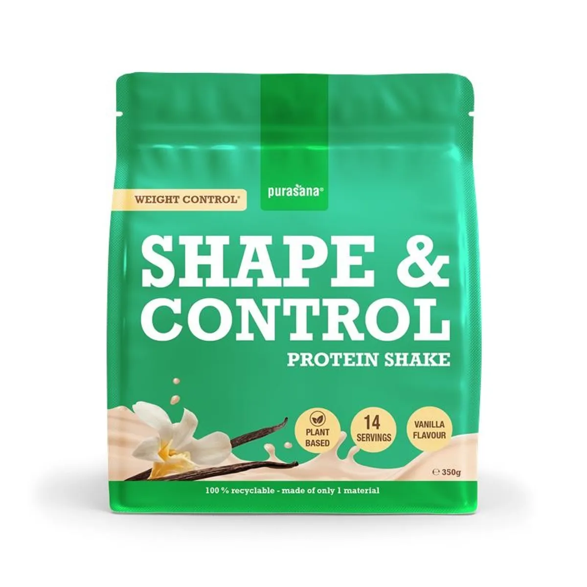 Purasana Shape & Control Vanille 350g